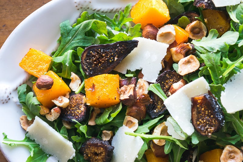 Fig and Butternut Squash Salad.