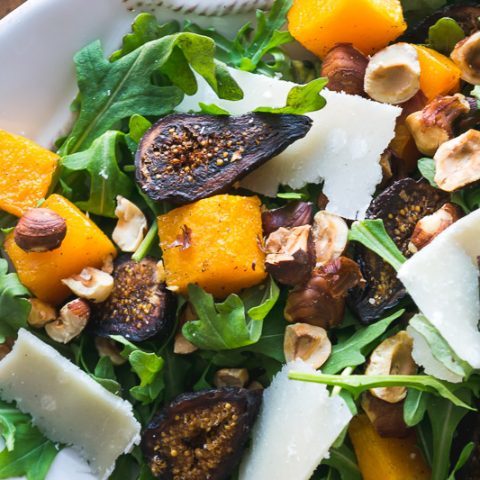 Winter Fig and Butternut Squash Salad