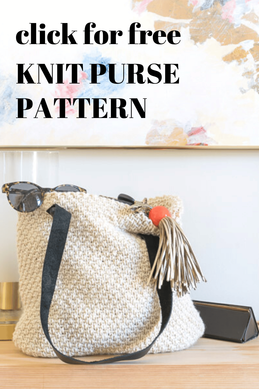 Knit Purse Pattern · Nourish and Nestle