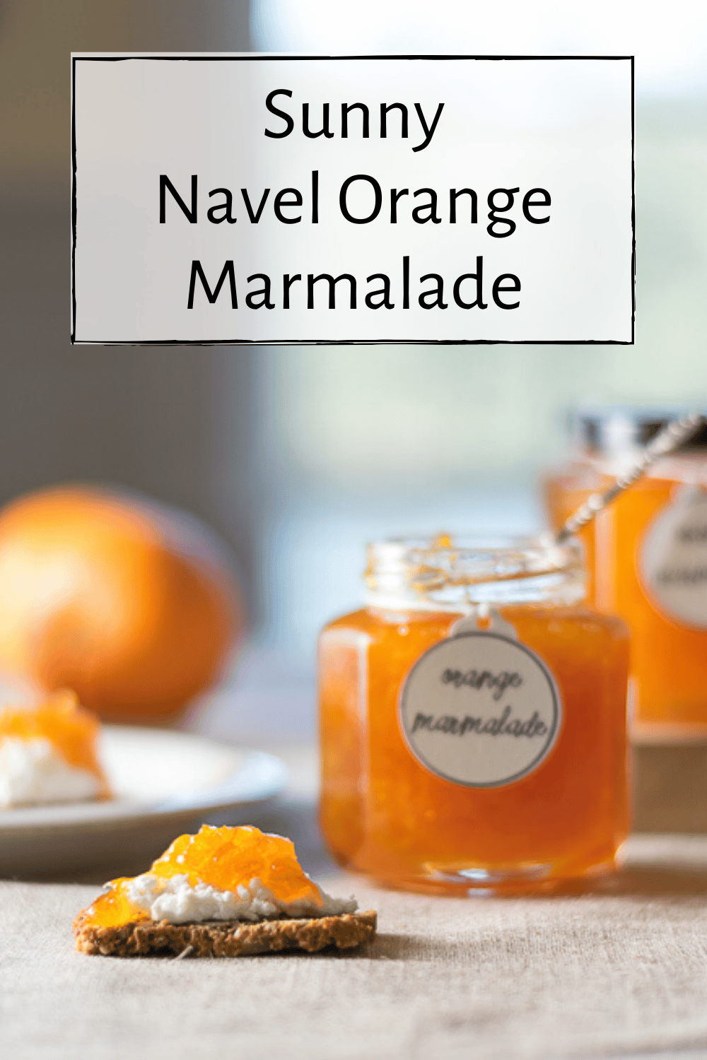 Sunny Navel Orange Marmalade Recipe · Nourish and Nestle