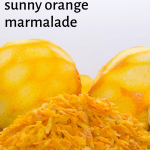Grated orange zest for orange marmalade