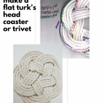 Flat Turk's Head Coasters and Trivets