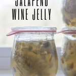 jalapeno wine jelly in jar