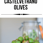 Dish of Castelvetrano Olives