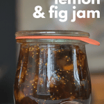 jar of fig jam