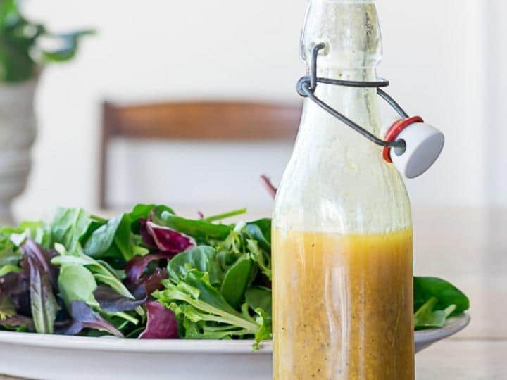 Curry Salad Dressing Recipe · Nourish and Nestle