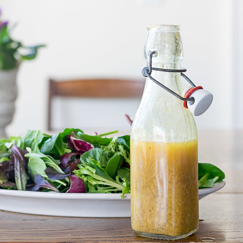 Curry Salad Dressing Recipe · Nourish and Nestle