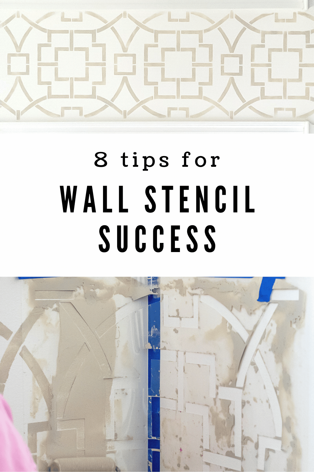 8 Tips for Successful Wall Stenciling · Nourish and Nestle