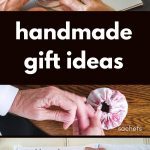 Hands Showing Making a Variety of Handmade Gift Ideas