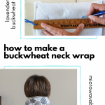 how to make a buckwheat neck wrap