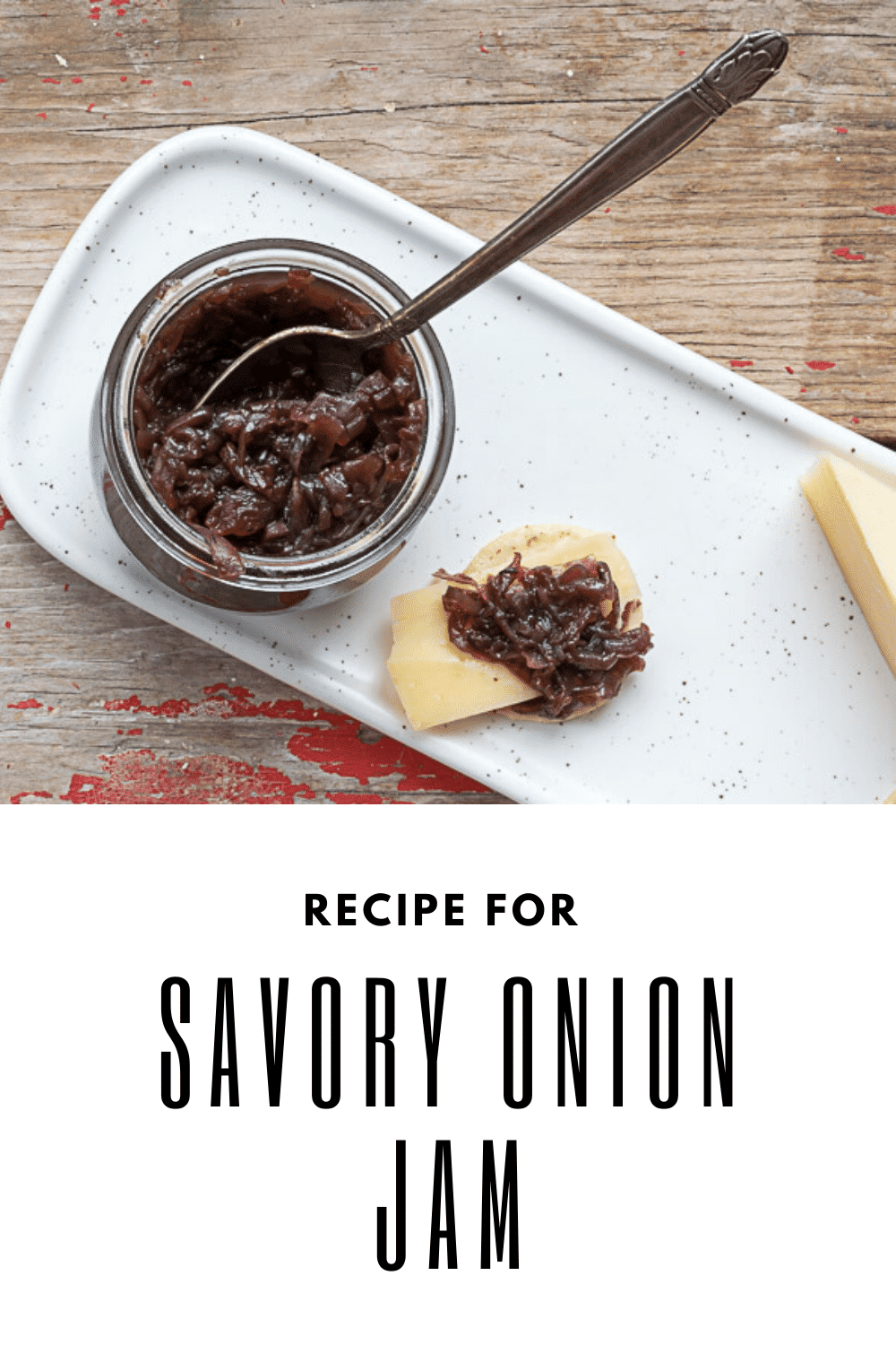 Savory Red Onion Jam Recipe · Nourish and Nestle