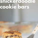 Snickerdoodle Cookie Bars