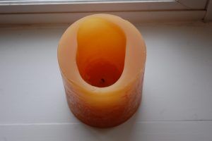 Burned out candle.