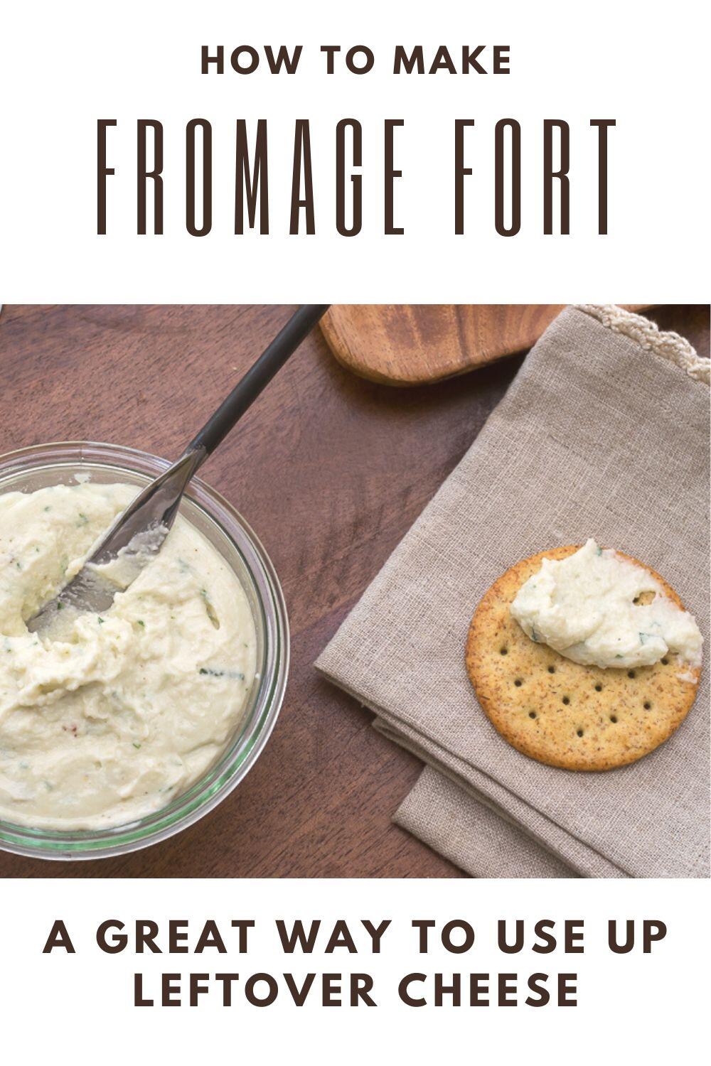 Fromage Fort Recipe: Great Way to Use Up Cheese · Nourish and Nestle