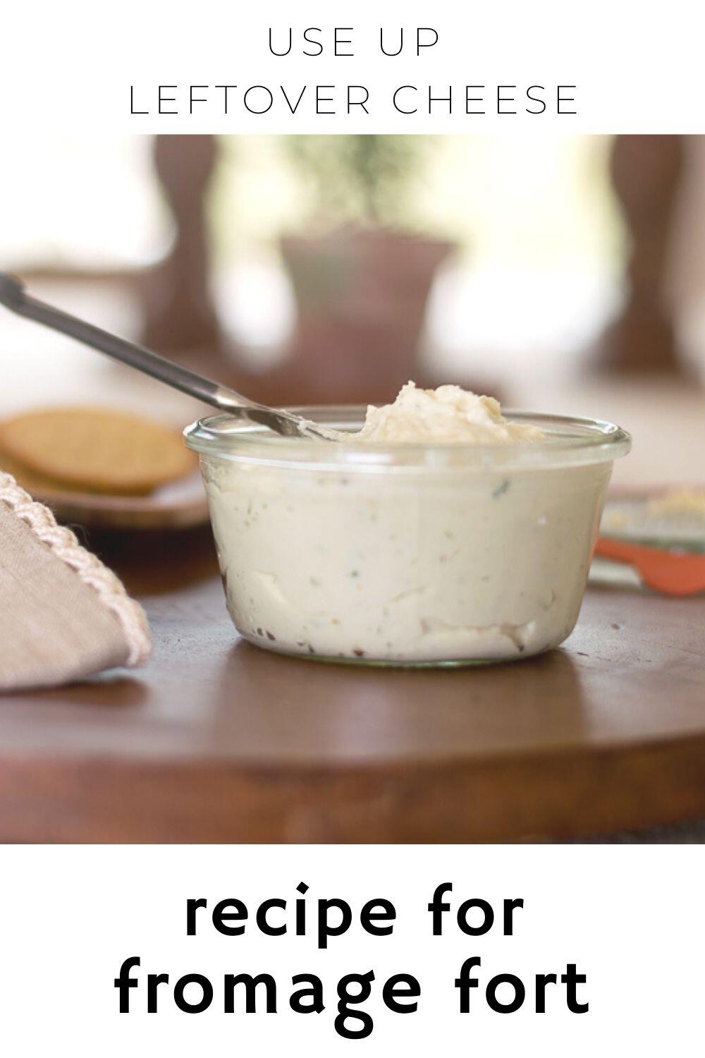 Fromage Fort Recipe Great Way to Use Up Cheese · Nourish and Nestle