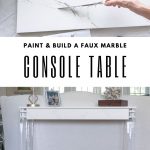 showing how to make faux marble