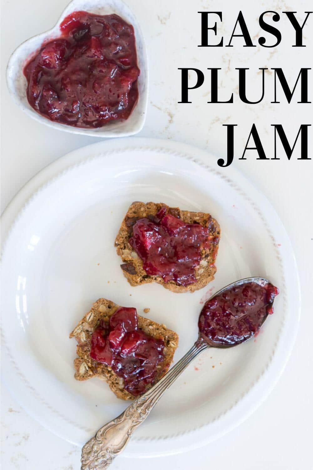 Easy Plum Jam Recipe · Nourish and Nestle