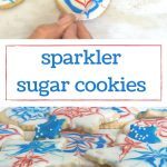 Red, White and Blue Sugar Cookies