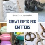 several suggested gift ideas for knitters