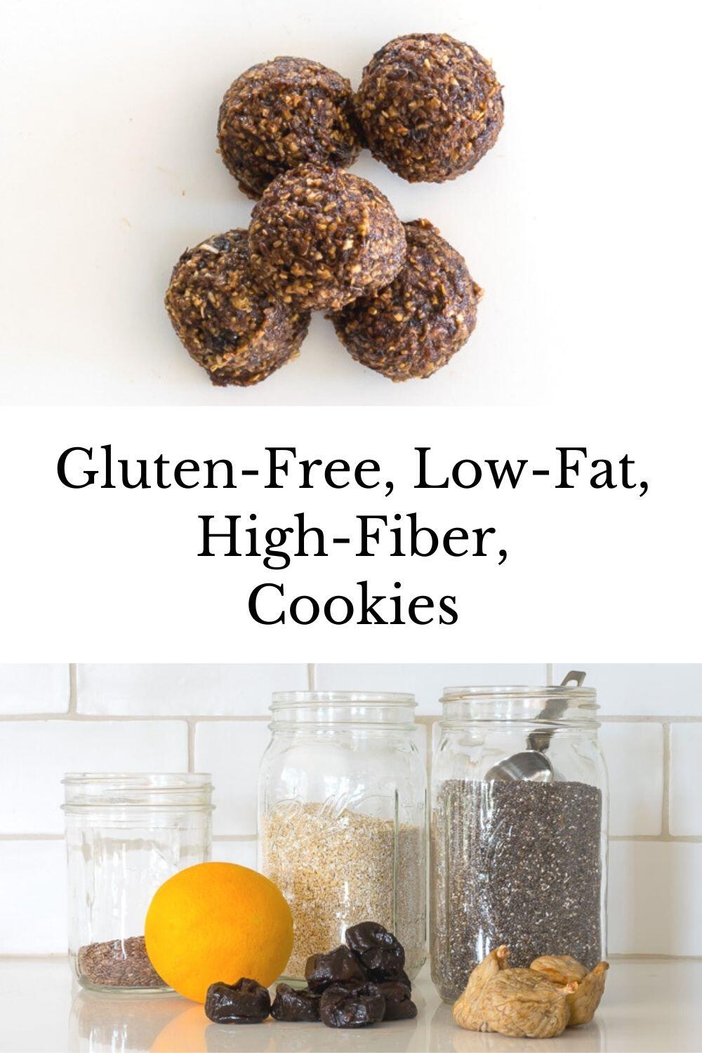High Fiber Cookies Recipe: low-fat & gluten-free - Nourish ...