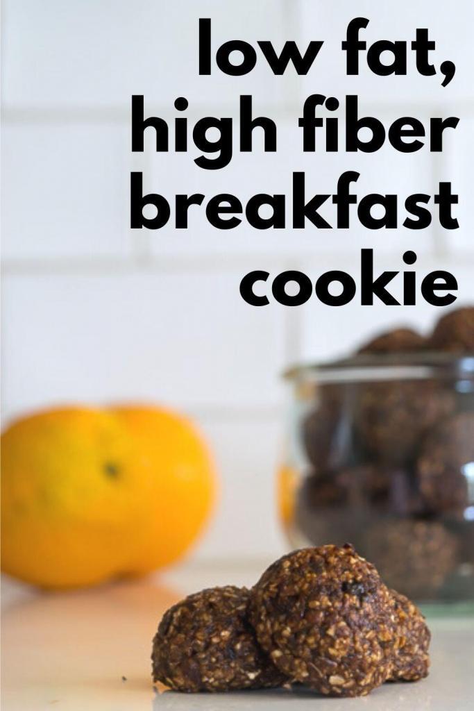 Baked High Fiber Cookies