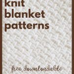 diagonal basketweave pattern on knit blanket