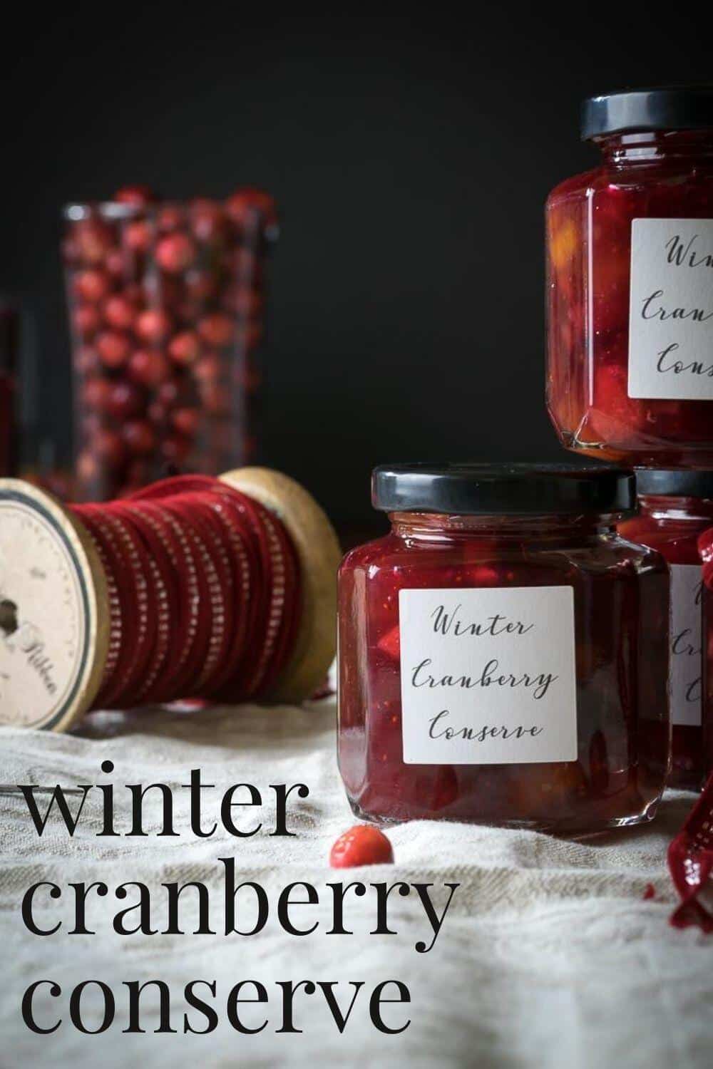 Spiced Winter Cranberry Conserve Recipe — Nourish and Nestle