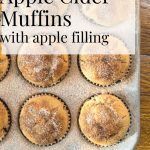 Apple Cider Muffins in Muffin Tin