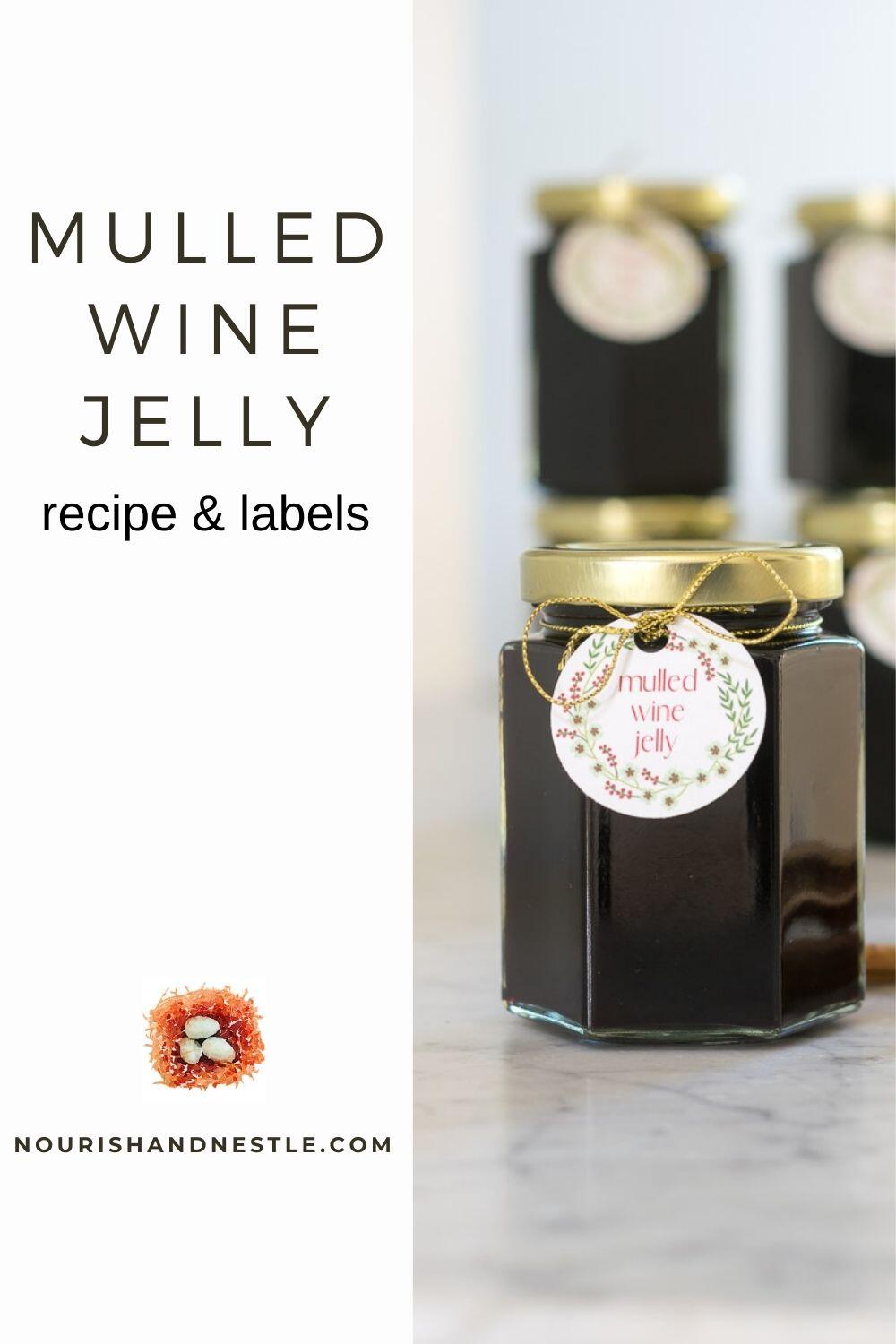 Mulled Wine Jelly Recipe · Nourish and Nestle