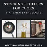 Pin showing stocking stuffers for cooks