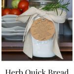 Jar of Herb Quick Bread is perfect for gifting