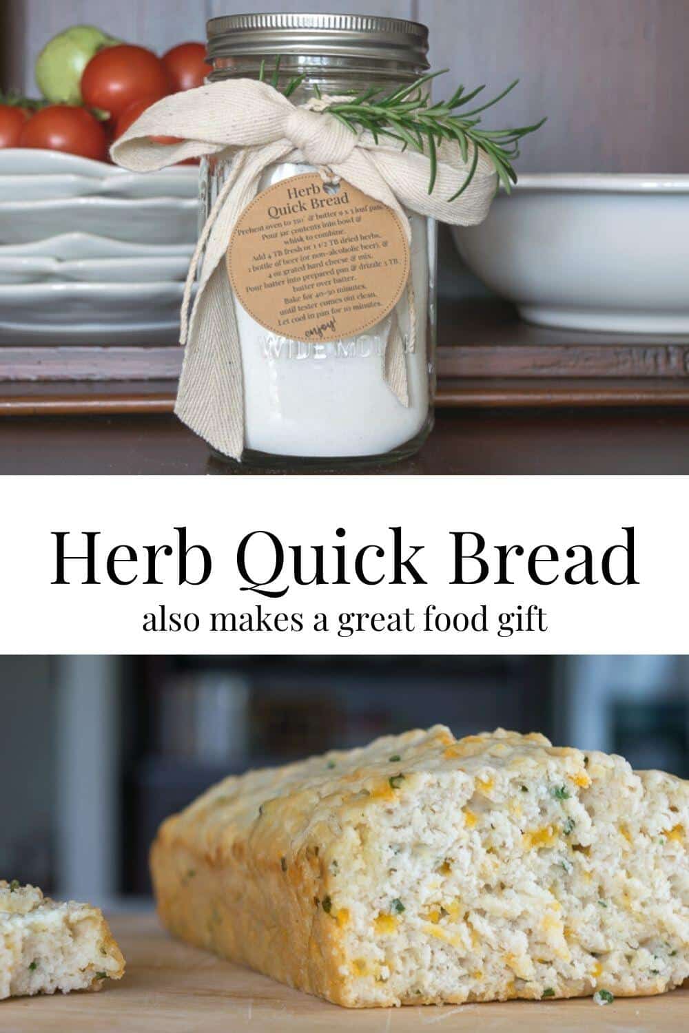 Savory Quick Bread Recipe · Nourish and Nestle