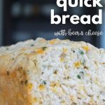 Loaf of baked Savory Quick Bread