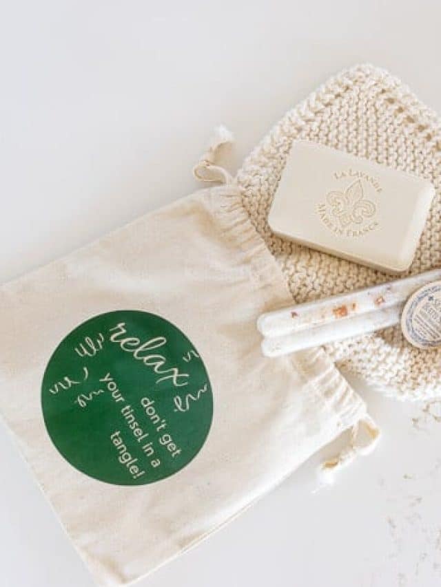 DIY Gift Bags for the Holidays Story