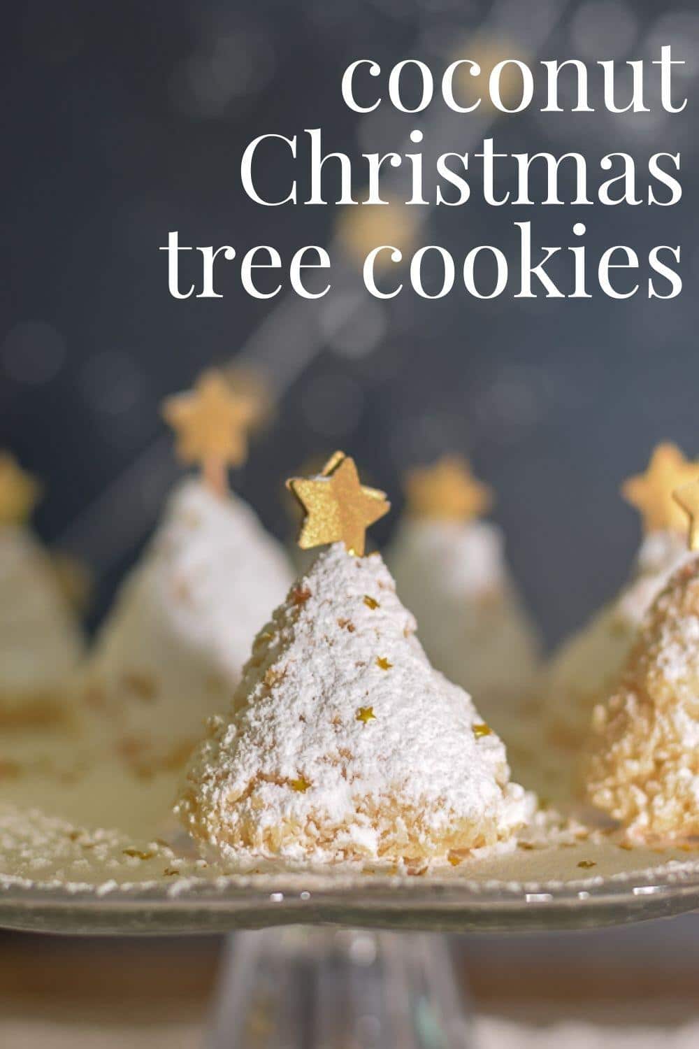 Coconut Christmas Tree Cookie Recipe (gluten free) · Nourish and Nestle