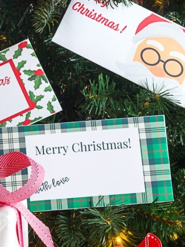 DIY Christmas Money Gift Envelopes Story