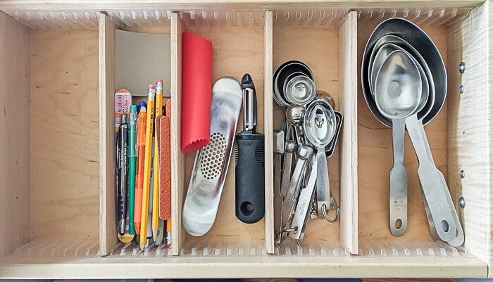 drawer organization.