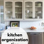 Sharing Kitchen Organization Tips and Ideas, including creating'command centers'
