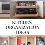 Kitchen Organization Tips including drawer dividers and storing your equipment where you will most use it