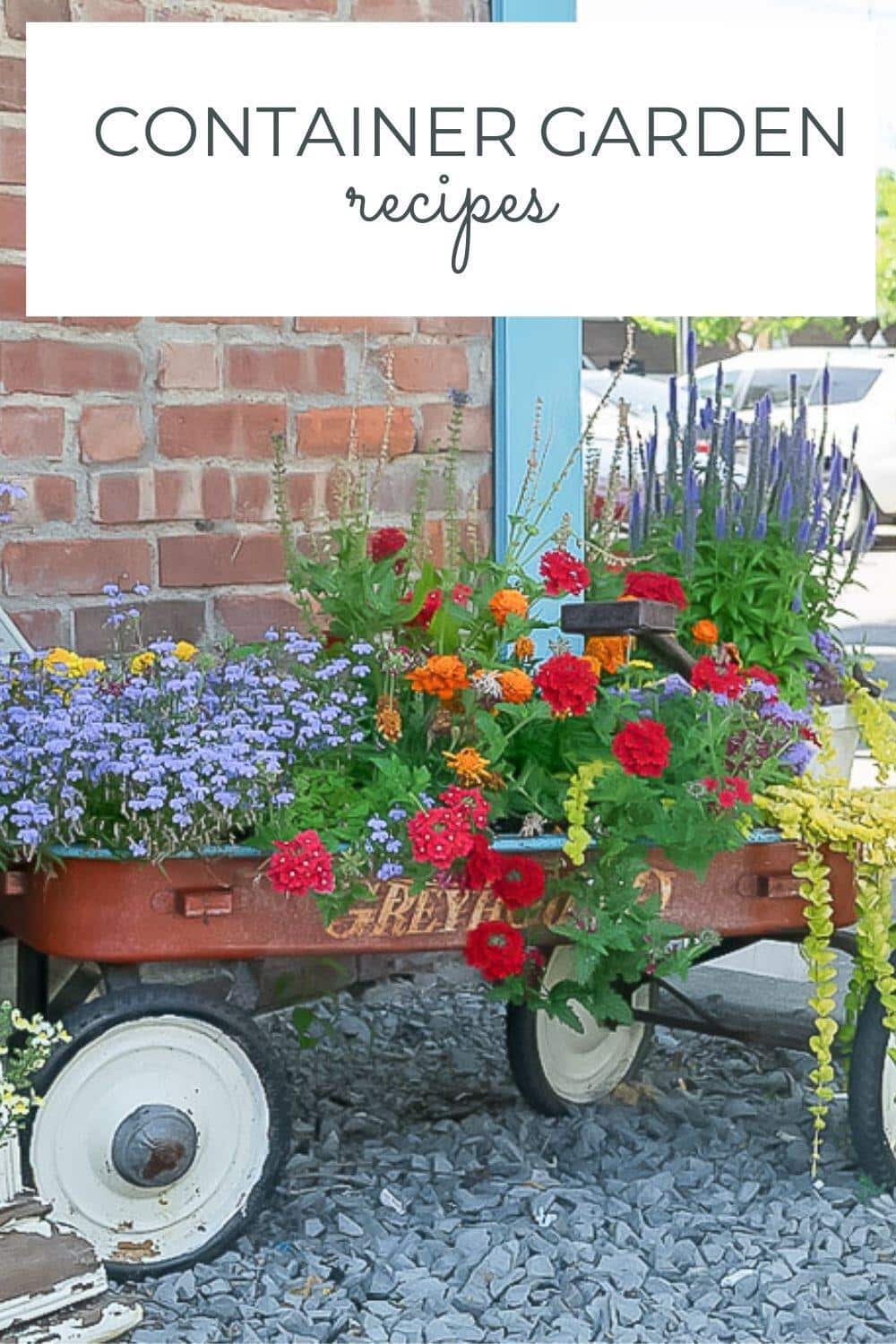 Container Garden Ideas: Inspiration And Recipes #2 · Nourish And Nestle