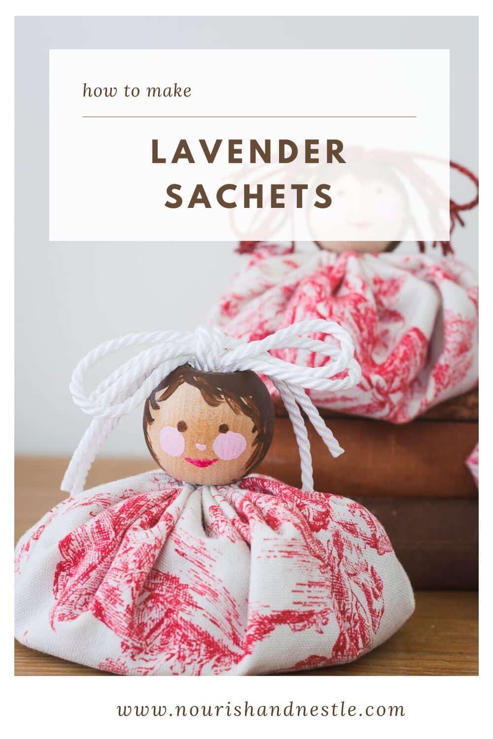 How to Make Scented Sachets with Lavender · Nourish and Nestle