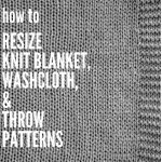 image of gray knit blanket