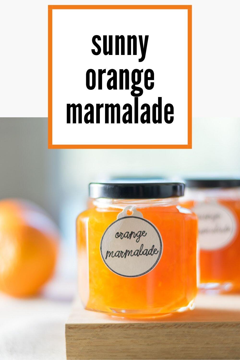 Sunny Navel Orange Marmalade Recipe · Nourish and Nestle