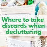 Various items and toys to be discarded when decluttering.