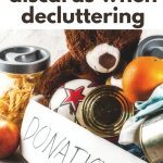 Toys to be discarded when decluttering.