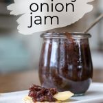 Jar of Savory Onion Jam.