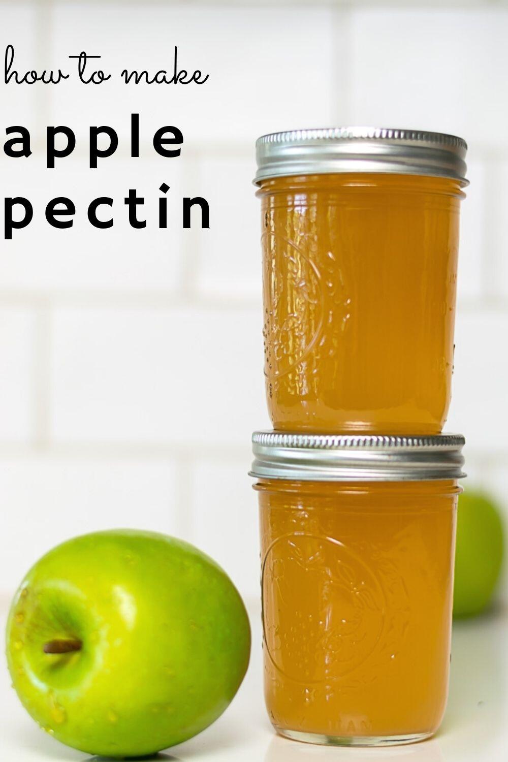 How to Make Apple Pectin Stock for Jam & Jelly · Nourish and Nestle