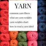 A stack of yarn for knitting or crochet, in an assortment of colors.