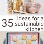 Reusable storage containers for the kitchen and silicon baking mat.