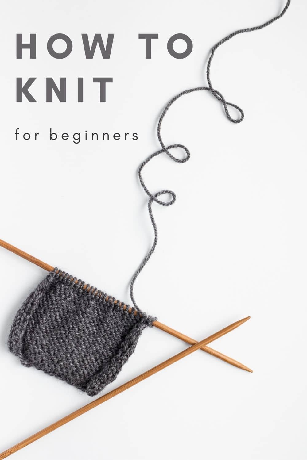 Knit Stitch How To Knit Illustrated · Nourish and Nestle